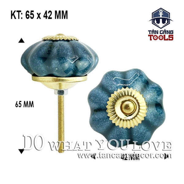 Tay Nắm Sứ Cổ Điển 20 - KT : 4.2cm