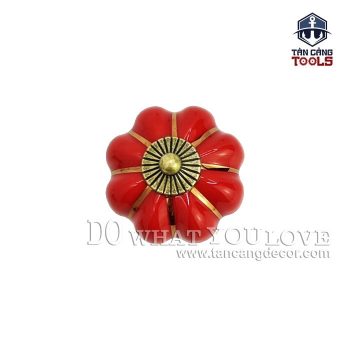 Tay Nắm Sứ Cổ Điển 21 - KT : 3.5cm - Ảnh 2