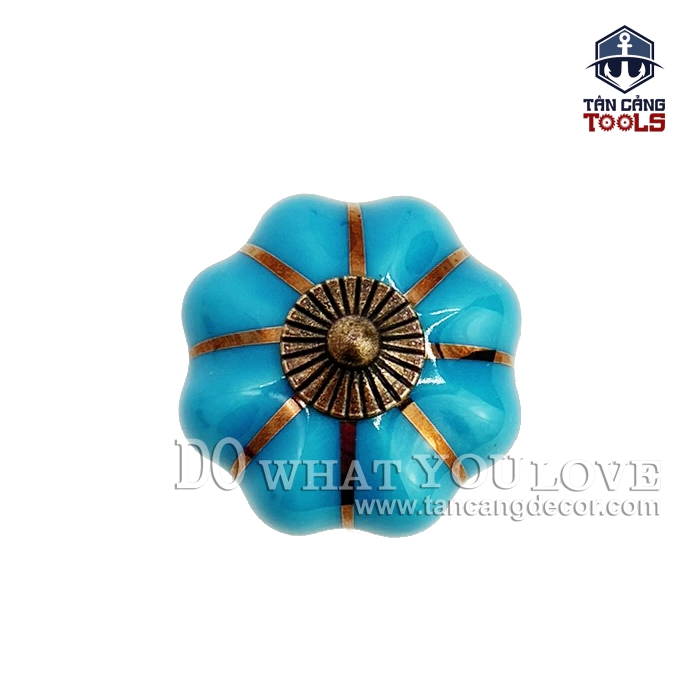 Tay Nắm Sứ Cổ Điển 22 - KT : 3.5cm - Ảnh 2