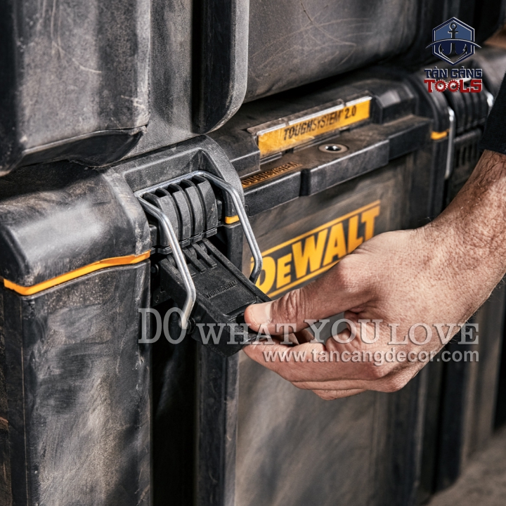 Thùng Đựng Đồ Nghề Bánh Xe Kéo DeWalt DWST83295-1 ToughSystem 2.0 Chuẩn IP65 - Ảnh 10