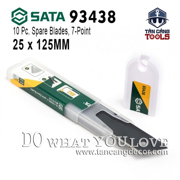 Combo 10 Lưỡi dao Rọc Giấy SK2 Sata 93438