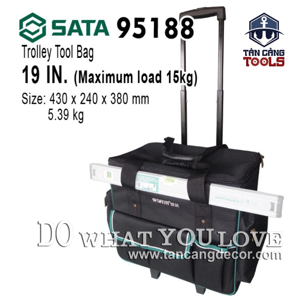 Túi Kéo Đựng Đồ Nghề Chống Thấm Nước 19 Inches Sata 95188