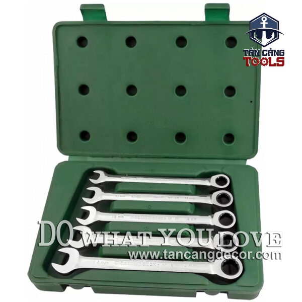 Alternative view of Bộ Cờ Lê Lắc Léo Tự Động 5 Chi Tiết Sata 09082