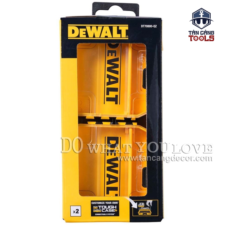 Bộ 2 Hộp Đựng Linh Kiện Mini Dewalt DT70800-QZ - Ảnh 5