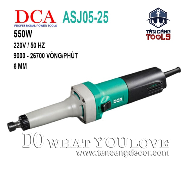 Máy Mài Khuôn 6mm Có 6 Cấp Điều Tốc DCA ASJ05-25 550W
