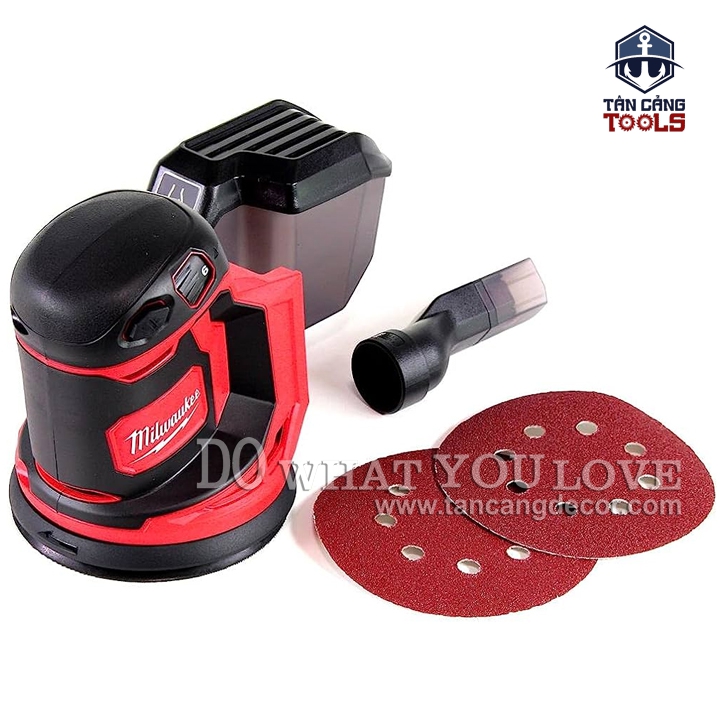 Máy Chà Nhám Tròn Dùng Pin Milwaukee M18 BOS125 - 0X0 ( Thân Máy ) - Ảnh 3