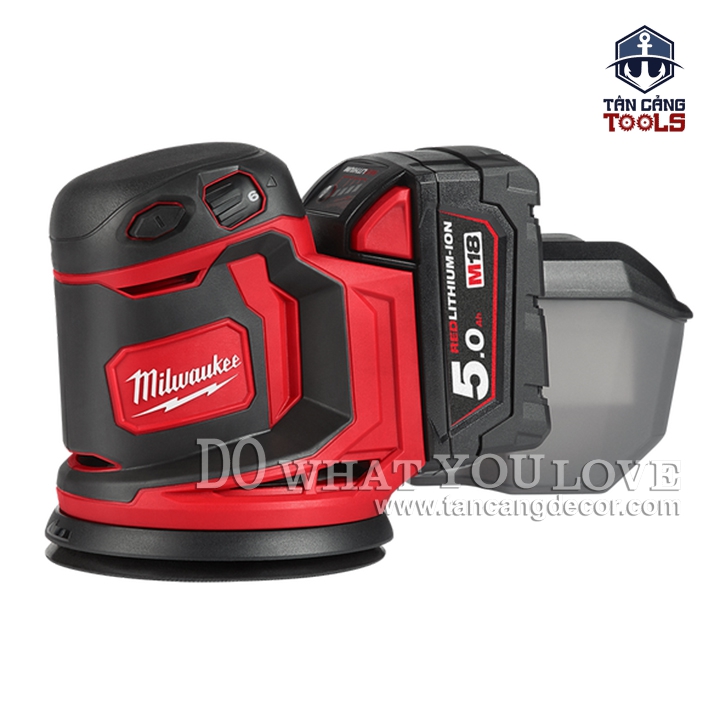 Máy Chà Nhám Tròn Dùng Pin Milwaukee M18 BOS125 - 0X0 ( Thân Máy ) - Ảnh 4