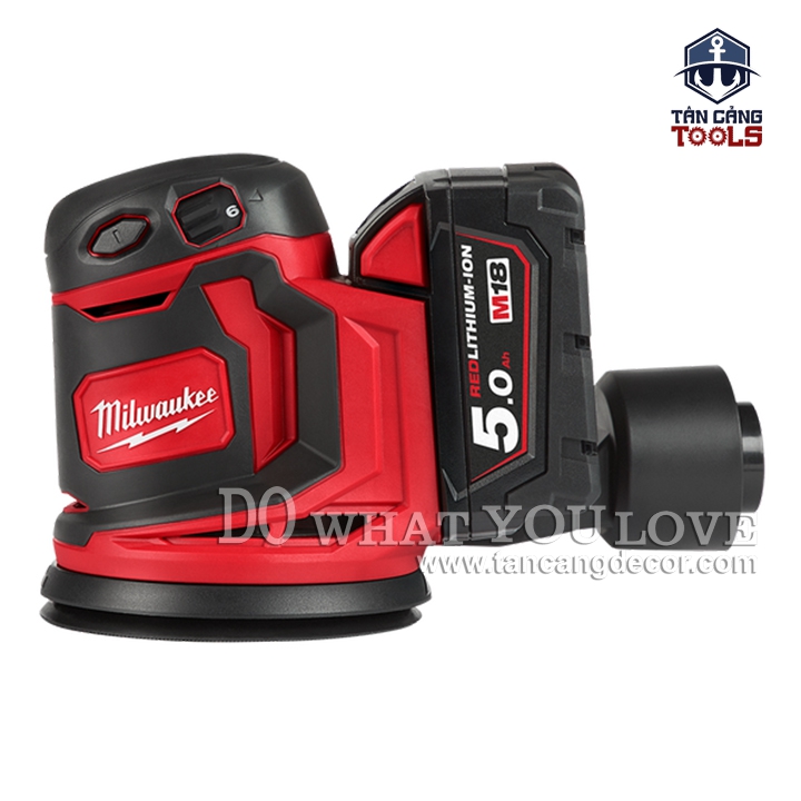 Máy Chà Nhám Tròn Dùng Pin Milwaukee M18 BOS125 - 0X0 ( Thân Máy ) - Ảnh 5