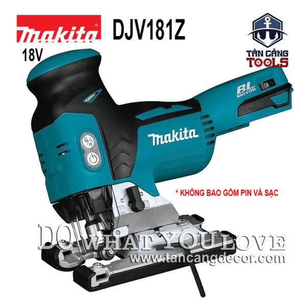 Máy Cưa Lọng Dùng Pin Có 6 Cấp Điều Tốc Makita DJV181Z ( Thân Máy )