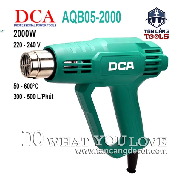 Máy Thổi Nhiệt 3 Cấp Độ DCA AQB05-2000 2000W