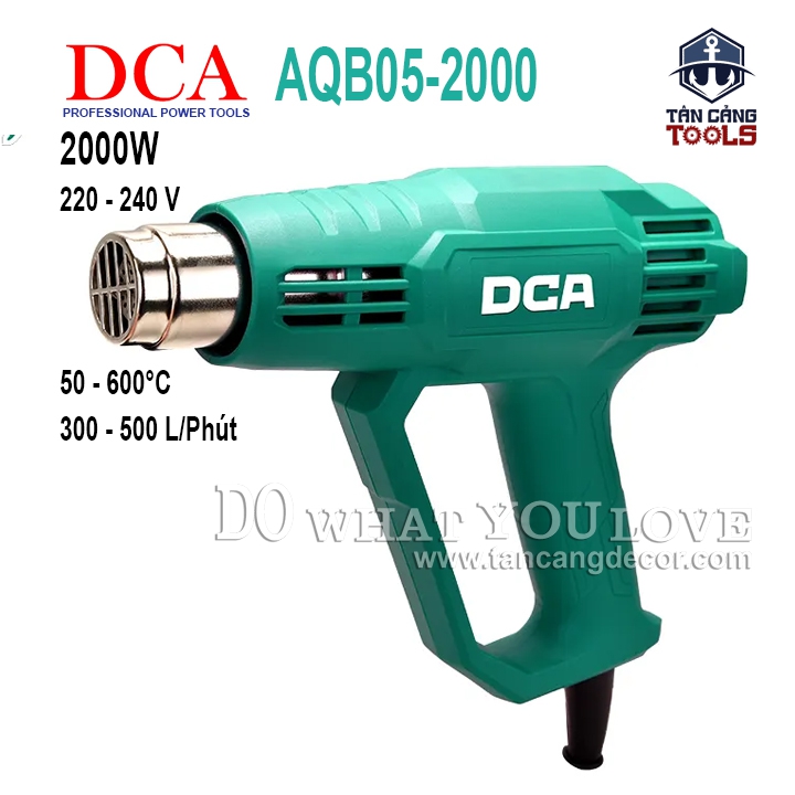 Máy Thổi Nhiệt 3 Cấp Độ DCA AQB05-2000 2000W