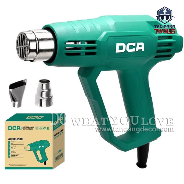 Máy Thổi Nhiệt 3 Cấp Độ DCA AQB05-2000 2000W - Ảnh 3