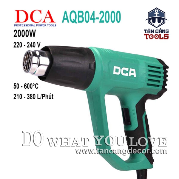 Máy Thổi Nhiệt 2 Cấp Độ DCA AQB04-2000 2000W