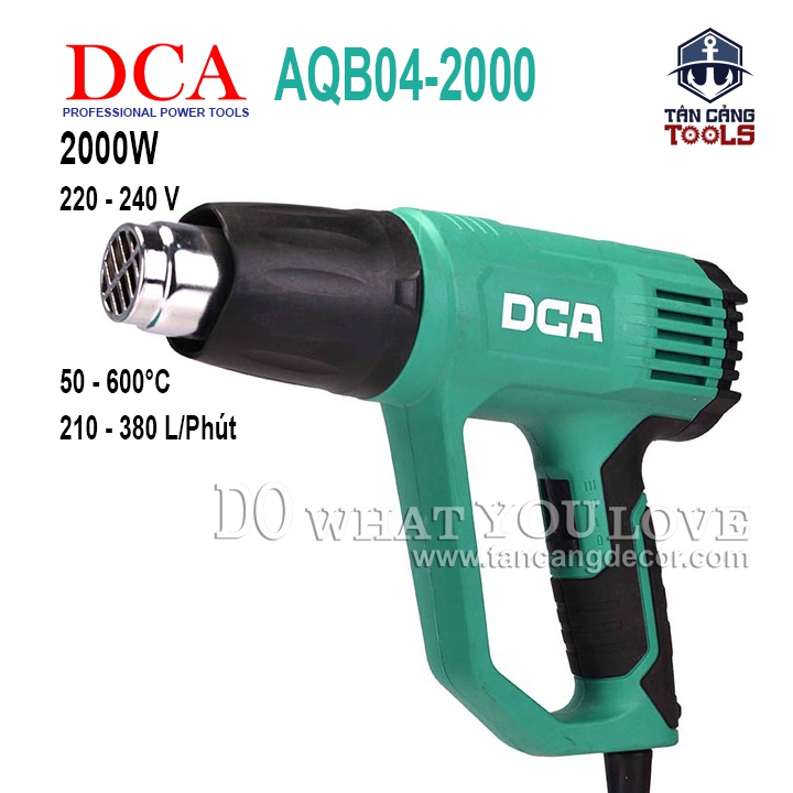 Máy Thổi Nhiệt 2 Cấp Độ DCA AQB04-2000 2000W