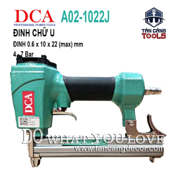 Súng Bắn Đinh U Dùng Hơi 0.6 x 10 x 22 mm DCA A02-1022J