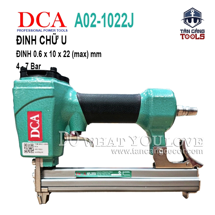Súng Bắn Đinh U Dùng Hơi 0.6 x 10 x 22 mm DCA A02-1022J