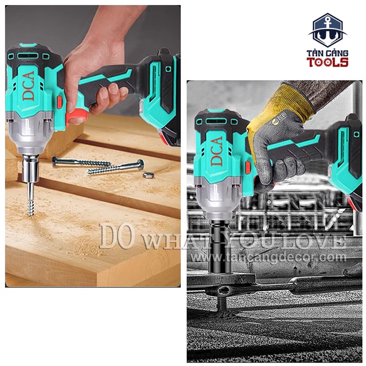 Máy Siết Bu Lông Dùng Pin DCA 20V ADPB488Z 1/2 Inches ( Thân Máy ) - Ảnh 4