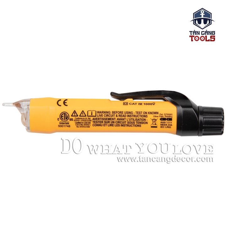 Bút Thử Điện Không Chạm Điện Tử 12V Đến 1000V Klein Tools NCVT3P - Ảnh 8