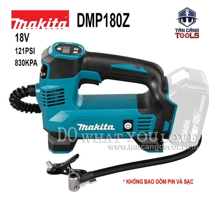 Máy Bơm Hơi Dùng Pin 18V Makita DMP180Z ( Thân Máy )