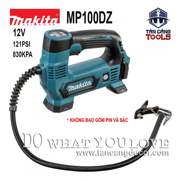 Máy Bơm Hơi Dùng Pin 12V Makita MP100DZ ( Thân Máy )