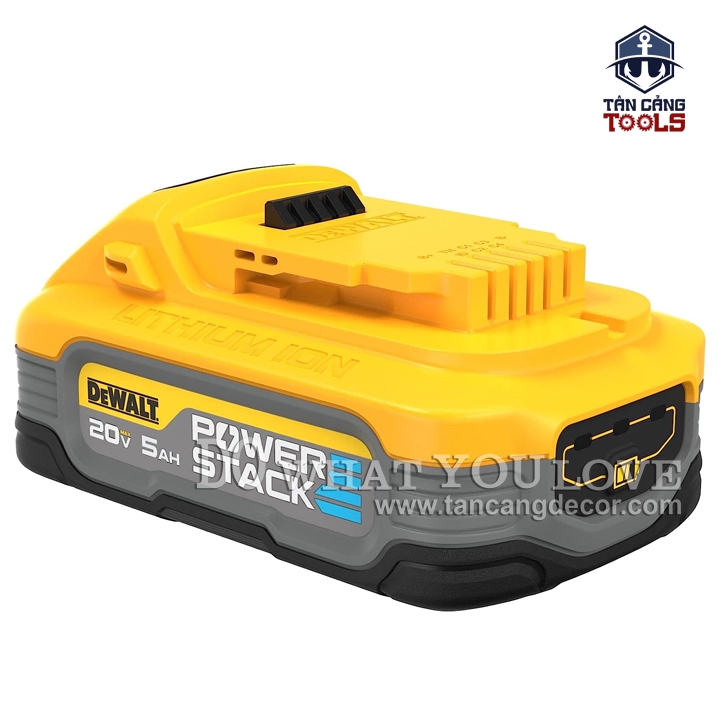 Pin PowerStack 20V 5.0Ah DeWalt DCBP520 - Ảnh 4
