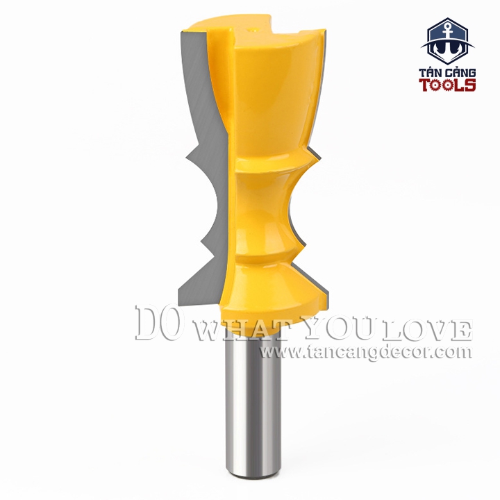 Mũi Router Đánh Phào Chỉ Chân Tủ Cổ Điển Cốt 12.7 mm - Ảnh 6