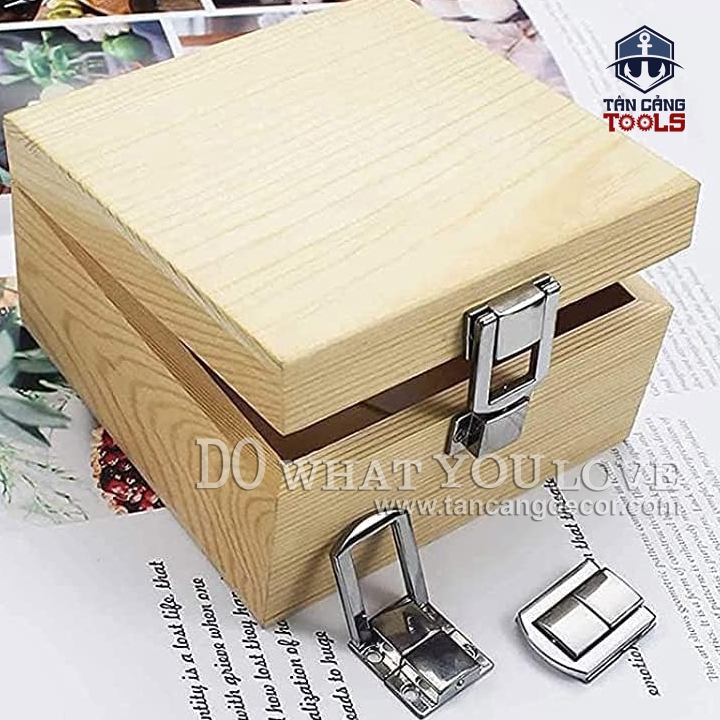 Khóa Hộp 40 Thép - KT: 3.2 x 4.3 cm - Ảnh 5