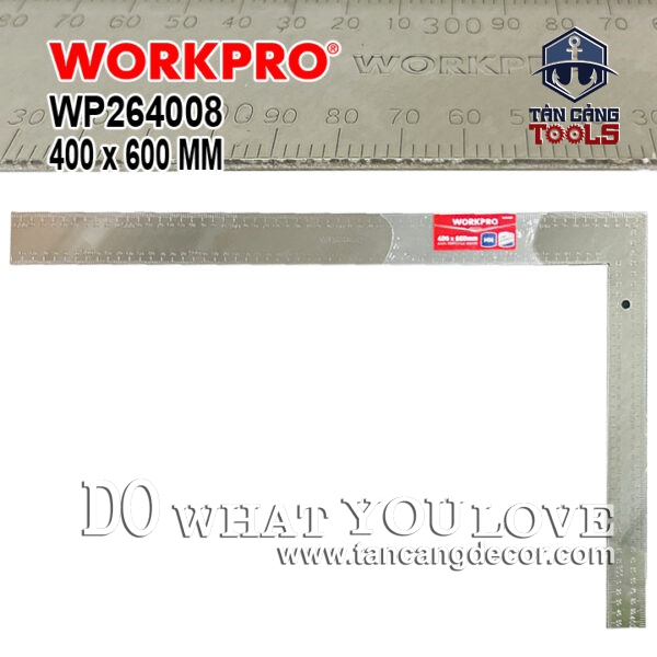 Thước Eke Vuông 40 x 60 cm Workpro WP264008