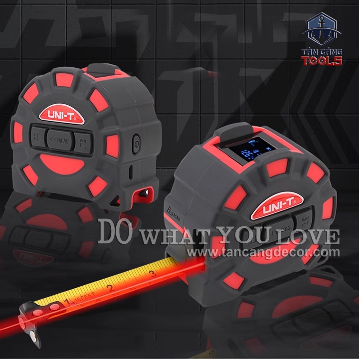 Thước Cuộn 5 Mét Kết Hợp Đo Khoảng Cách Điện Tử 50 Mét UNI-T LM50T ( Nhiều Tính Năng ) - Ảnh 7