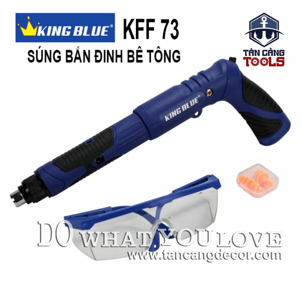Súng Bắn Bê Tông Xoay Góc KingBlue KFF-73