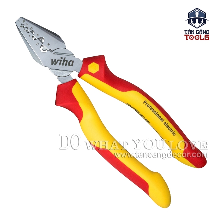 Kìm Bấm Cos Cách Điện 1000V 180 mm Wiha 35862 - Ảnh 3