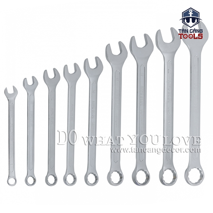 Bộ Cờ Lê 1 Đầu Khóa 1 Đầu Miệng Vòng 9 Chi Tiết KingBlue KH2-B9 ( 8, 10, 12, 13, 14, 17, 19, 22, 24 mm ) - Ảnh 4