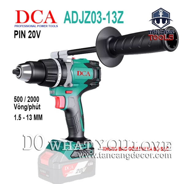 Máy Khoan Động Lực Dùng Pin DCA 20V ADJZ03-13Z ( Thân Máy )