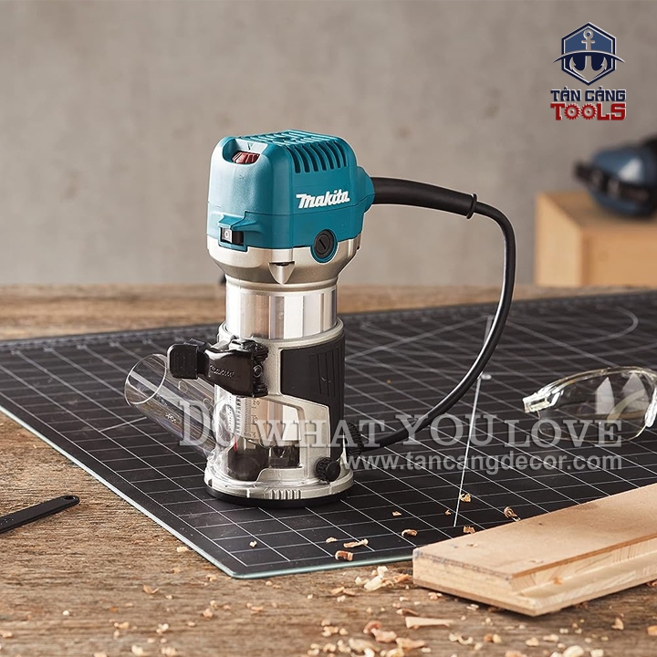 Máy Phay Makita RT0702C Cốt 6.35 - 9.52 mm 710W ( Cơ Chế Chống Khởi Động Lại ) - Ảnh 6