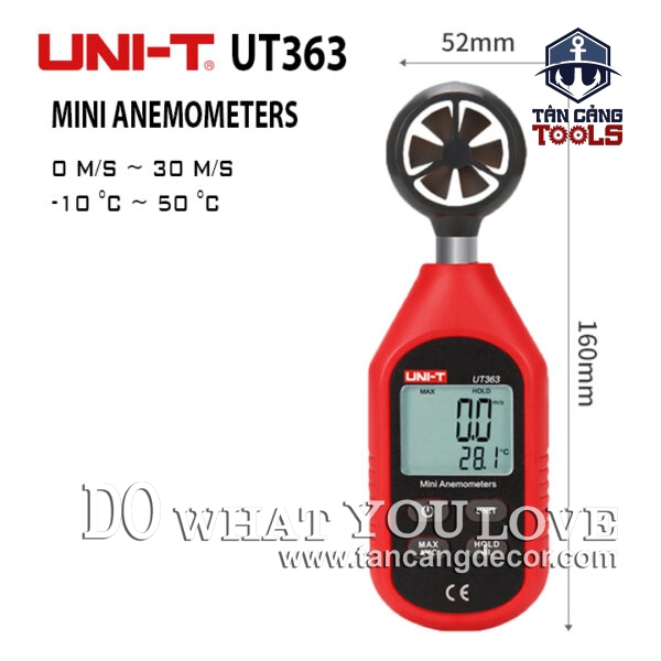 Máy Đo Vận Tốc Gió Điện Tử UNI-T UT363