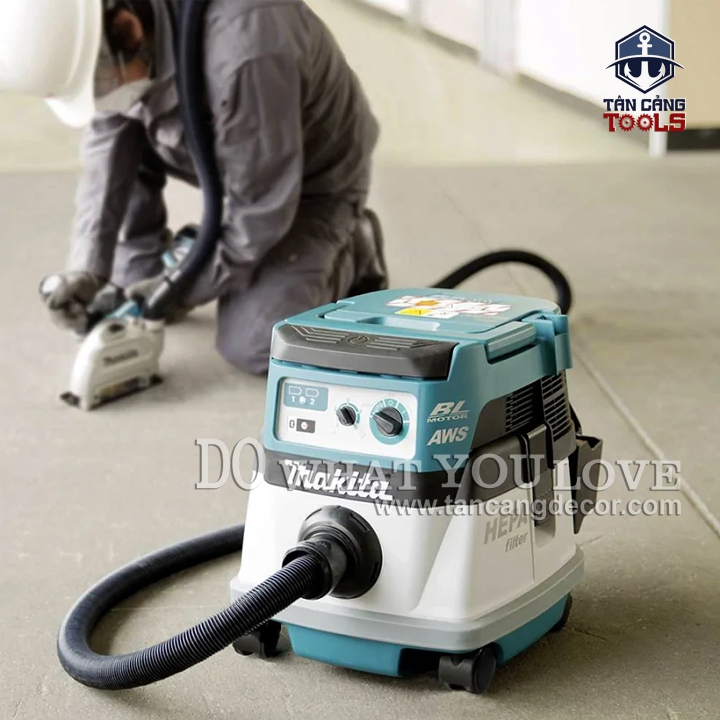 Máy Hút Bụi 8 Lít Dùng Pin 18V x 2 Makita DCV864LXZ ( Tính Năng Auto Start ) ( Thân Máy ) - Ảnh 3