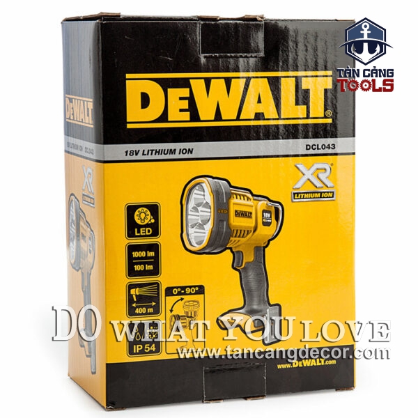 Đèn Pin Dùng Pin 20V Dewalt DCL043N ( Thân Máy ) - Ảnh 5