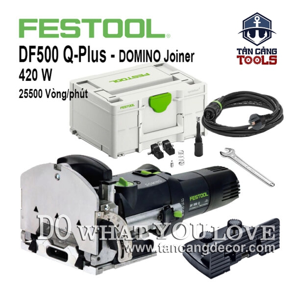 Máy Đục Mộng Domino Festool DF500 Q-Plus