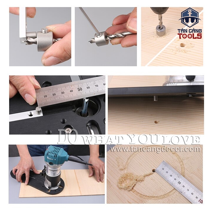 Bộ Cử Cắt Hình Tròn Dành Cho Máy Phay Wnew Đường Kính 20 Đến 67 Cm - Ảnh 13