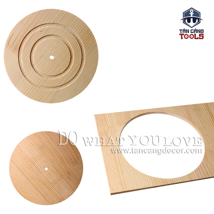 Bộ Cử Cắt Hình Tròn Dành Cho Máy Phay Wnew Đường Kính 20 Đến 67 Cm - Ảnh 7