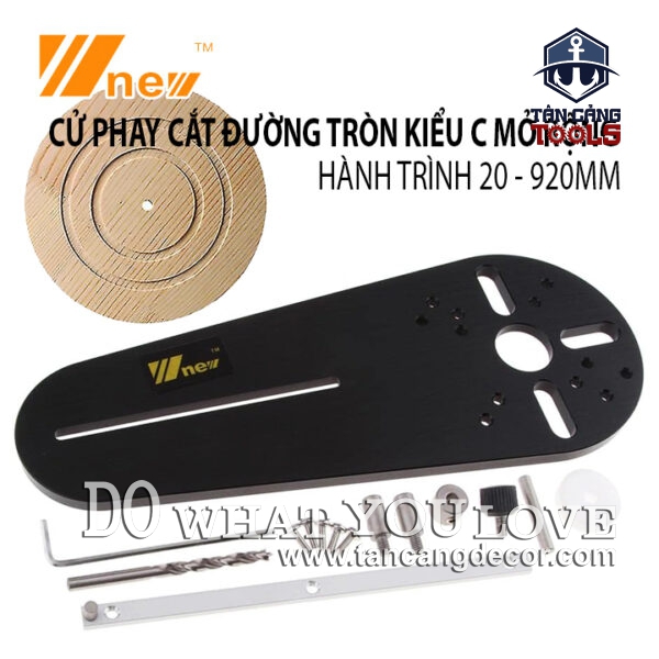 Bộ Cử Cắt Hình Tròn Dành Cho Máy Phay Wnew Đường Kính 20 Đến 92 Cm
