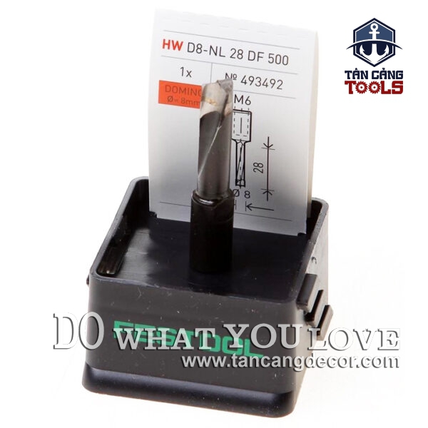 Alternative view of Mũi Đục Mộng 8 mm Festool 493492 ( Dành Cho DF500 )