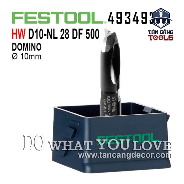 Mũi Đục Mộng 10 mm Festool 493493 ( Dành Cho DF500 )
