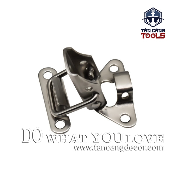 Alternative view of Khóa gài Inox 304 loại trơn Size XS 38 x 52 mm Dạng Máy Bay