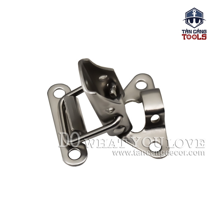 Khóa gài Inox 304 loại trơn Size XS 38 x 52 mm Dạng Máy Bay - Ảnh 2