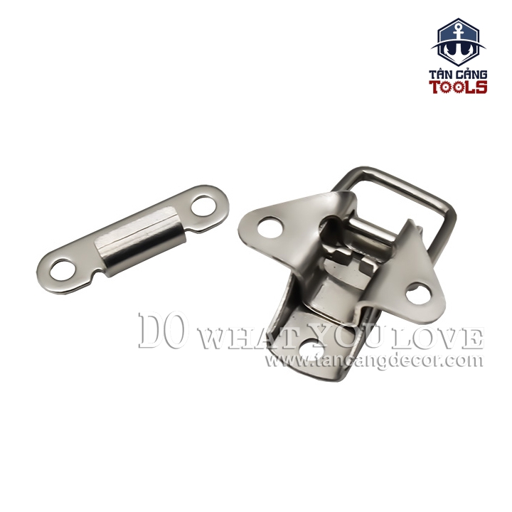 Khóa gài Inox 304 loại trơn Size XS 38 x 52 mm Dạng Máy Bay - Ảnh 3