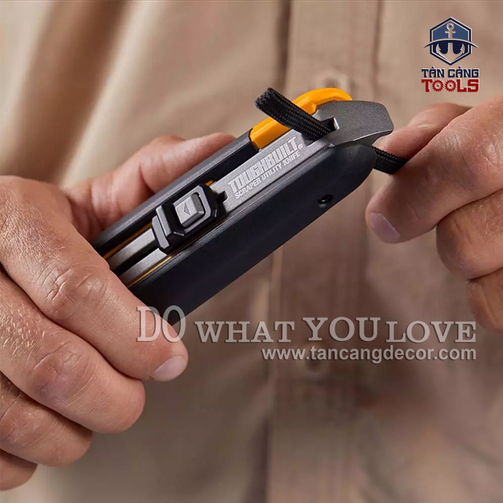 Dao Rọc Cáp Đa Năng Toughbuilt TB-H4S5-01 Kèm 5 Lưỡi Dao ( Tay Cầm Thép Bọc Su ) - Ảnh 9