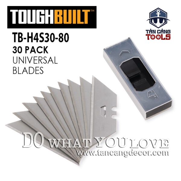 Combo 5 Lưỡi Dao Rọc Cáp Toughbuilt TB-H4S30-80