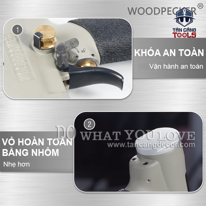Súng Bắn Đinh Dùng Hơi F30 Woodpecker 21S30F ( Liên Thanh ) - Ảnh 6