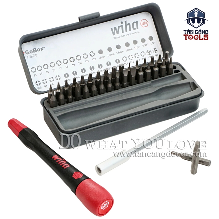 Bộ Đầu Bắt Vít Điện Tử Đa Năng 36 Chi Tiết Wiha 75958 - Ảnh 2